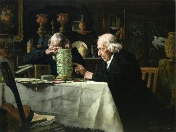 The Connoisseurs Artwork by Louis C. Moeller