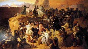 Crusaders Near Jerusalem Artwork by Francesco Paolo Hayez