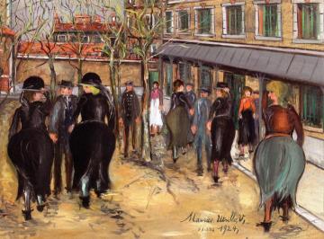 A Nursing Home in Ivry Artwork by Maurice Utrillo
