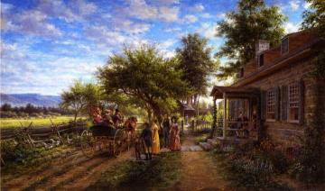 News of the War of 1812 Artwork by Edward Lamson Henry