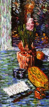 Hyacinth Elongated Artwork by Alexej Jawlensky