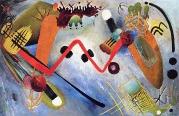 White Accent Artwork by Rudolf Bauer