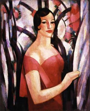 Voile Indienne Artwork by John Duncan Fergusson