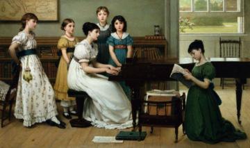 Home, Sweet Home Artwork by George Dunlop Leslie