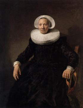 Portrait of a Woman Artwork by Jacob Adriaensz Backer