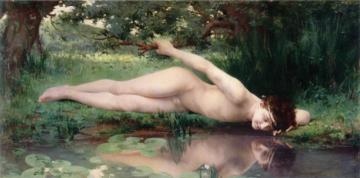 Narcissus Artwork by Jules Cyrille Cave