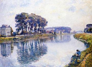 The Banks of the Marne Artwork by Henri Lebasque