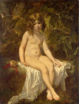 Little Bather Artwork by Thomas Couture