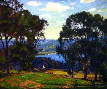 Near the Bay Artwork by William Wendt
