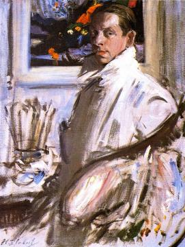 Self Portrait Artwork by Francis Campbell Boileau Cadell