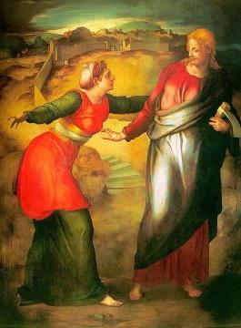 Noli me Tangere (after Michelangelo) Artwork by Jacopo Pontormo