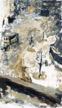 La Place Vintimille, Paris Artwork by Edouard Vuillard