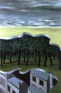 Panorama Populaire Artwork by Rene Magritte