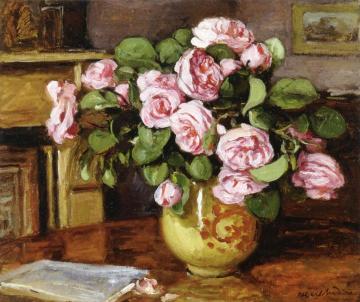 Vase of Flowers Artwork by Albert André