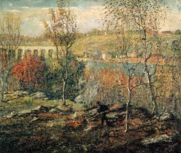 Harlem River Artwork by Ernest Lawson