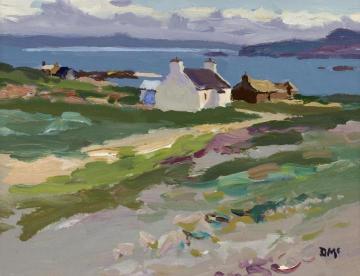 Iona Cottage Artwork by Donald McIntyre