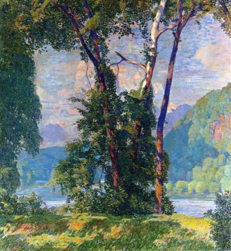 Delaware Idyle Artwork by Daniel Garber