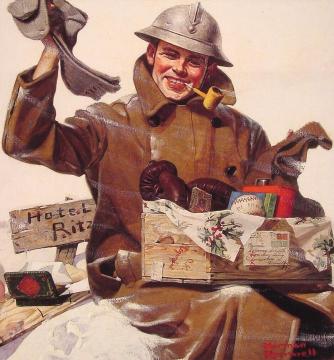 They Remembered Me Artwork by Norman Rockwell