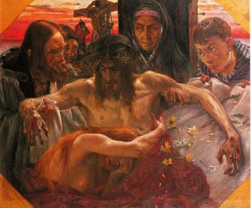 The Deposition Artwork by Lovis Corinth