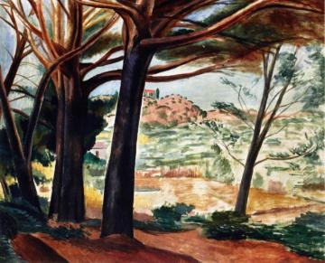 Forest at Martigues Artwork by Andre Derain