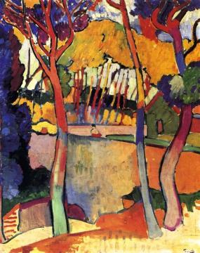 Three Trees, L'estaque Artwork by Andre Derain
