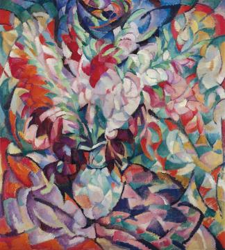 Gladioli Artwork by Leo Gestel