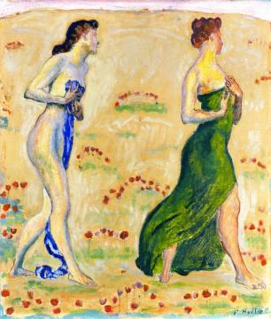 Emotion (study) Artwork by Ferdinand Hodler