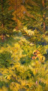 Study in Green Artwork by Franz Marc