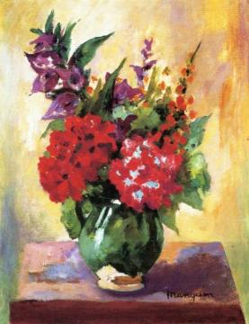 Bouquet of Flowers Artwork by Henri Manguin