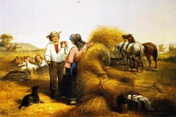 The Midday Rest Artwork by James A. Cafferty