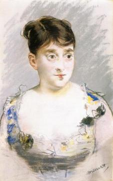 Portrait of Madame du Paty Artwork by Edouard Manet