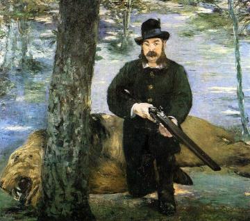 Portrait of M. Pertuiset, the Lion Hunter Artwork by Edouard Manet