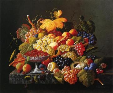 Natures Bounty Artwork by Severin Roesen