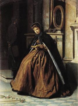 Prayer Artwork by Giuseppe Abbati