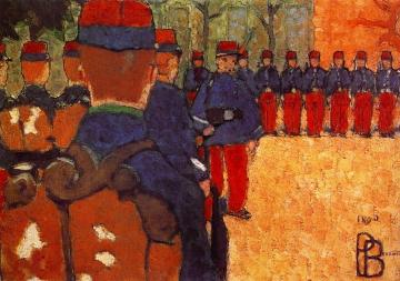 The Parade Ground Artwork by Pierre Bonnard