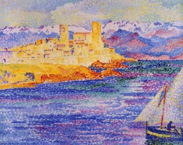 Antibes Artwork by Henri Edmond Cross
