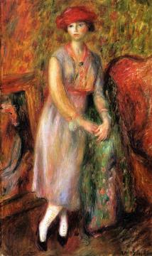 Standing Girl in White Spats Artwork by William James Glackens