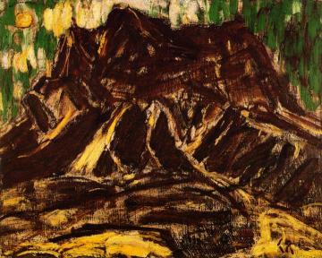 Zugspitzmassiv Artwork by Christian Rohlfs