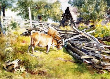 Goats Artwork by Mathias J. Alten