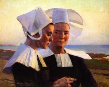 Twilight Confidences Artwork by Cecilia Beaux