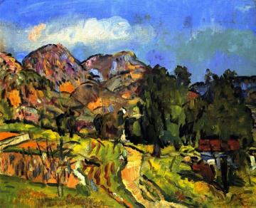 Provencal Landscape Artwork by George Leslie Hunter