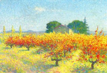 Notre -Dame-des-Pres near Cailhau (Aude) Artwork by Achille Lauge