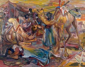 Encampment Artwork by Edy Legrand