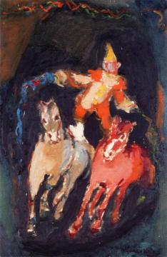 Circus Artwork by Mané-Katz