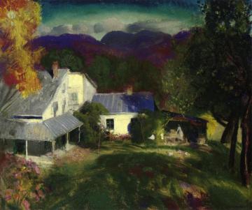 Mountain House Artwork by George Wesley Bellows
