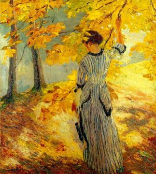Autumn Sun Artwork by Edward Cucuel