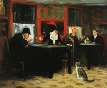 Chinese Restaurant Artwork by John Sloan