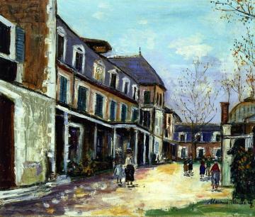 Hospice de Saint-Vincent de Paul Artwork by Maurice Utrillo