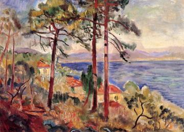 Pines at St. Tropez Artwork by Charles Camoin