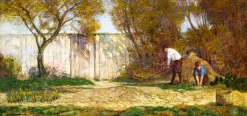 A Back Yard Artwork by Clifton Wheeler